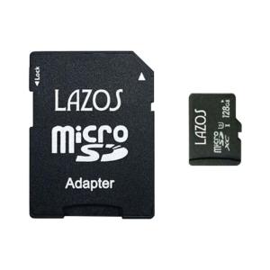 LAZOS microSDXC メモリーカード 128GB UHS-I U3 CLASS10 紙パッケージ｜ageha-shop