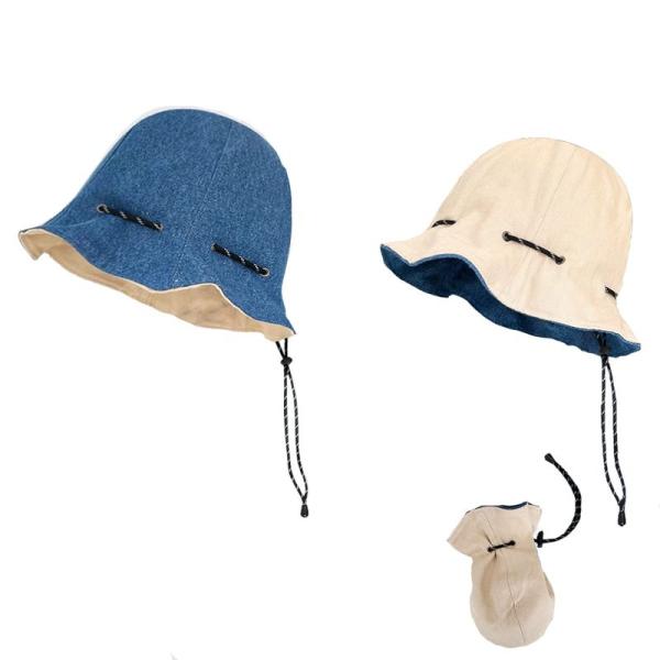 Kesaeki uvカット帽子学生用uvカット小顔効果あごひも付き通気性の良い日除け携帯しやすい サ...
