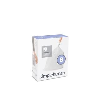 simplehuman コードB パーフェクトフィット ゴミ袋 6L / 90袋 CW0251 並行輸入品｜ageha-shop