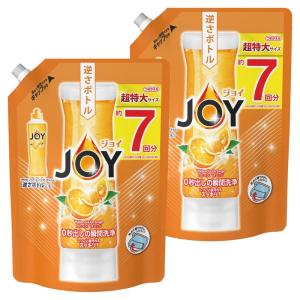 まとめ買い ジョイ コンパクト 食器用洗剤 バレンシアオレンジの香り 詰め替え 超特大 1065mL × 2個｜ageha-shop
