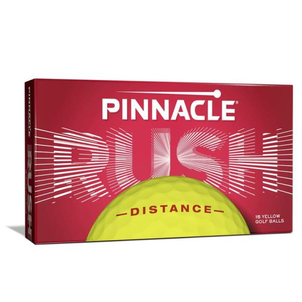 (Yellow) - Pinnacle Rush Golf Balls (15 Ball Pack)