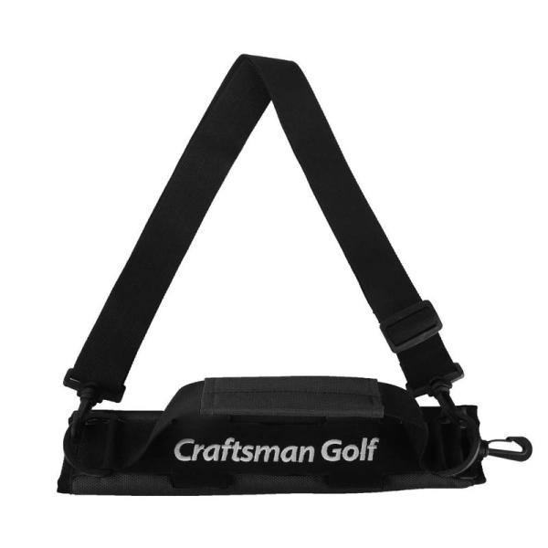 CRAFTSMAN(クラフトマン) ゴルフクラブ収納ホルダー バッグ ケース コンパクトキャリー 9...