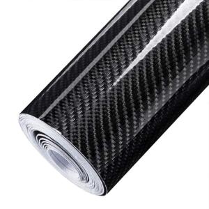 IlMondoMall 6D カーボンシート リアル ラッピングシート 黒 carbon wrap (300×030cm, 黒)｜ageha-shop