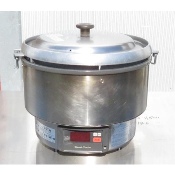 【保証付】リンナイ　業務用ガス炊飯器 100V RR-50G1 5升炊き 3.6L〜9L 都市ガス　...