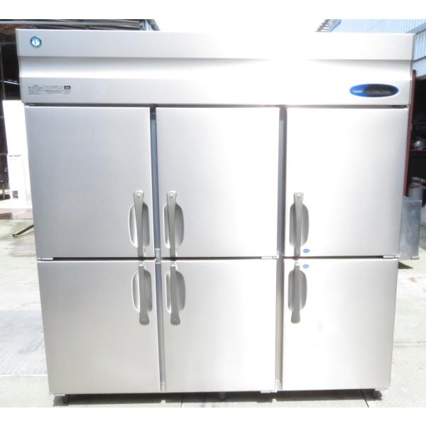 【保証付】2015年 ホシザキ 業務用縦型6ドア冷凍冷蔵庫(2凍4蔵) HRF-180ZF3 幅18...