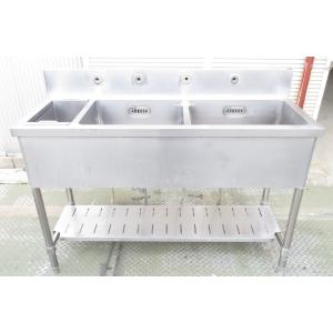 送料無料 新品 タニコー 一槽シンク （バックガードあり） W600*D450