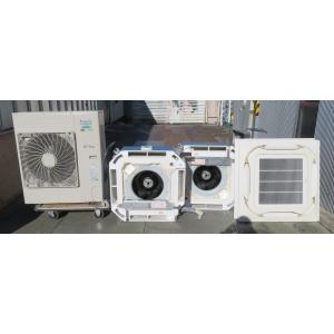 【保証付・送料別】22年製 ダイキン 天カセ ツイン 業務用エアコン RZRP160BF FHCP80FB 6馬力 MT2601061316
