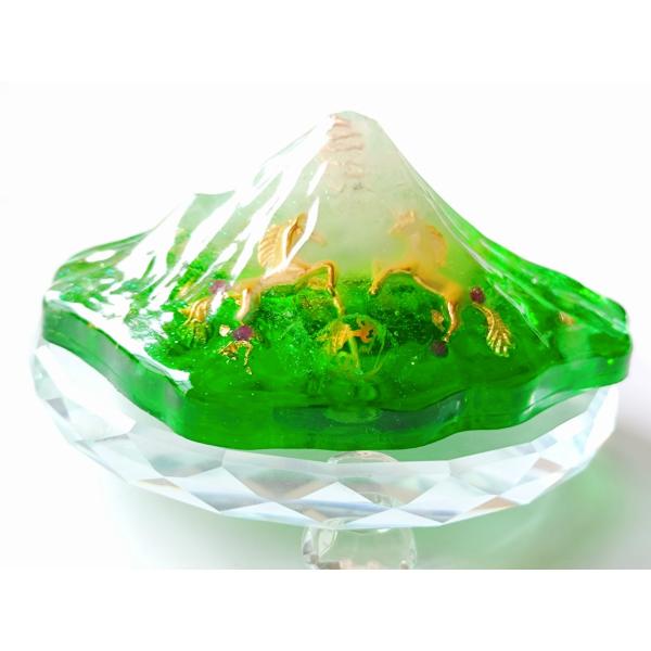 富士山のスーパーオルゴナイト ルドユニコーン（森の息吹）