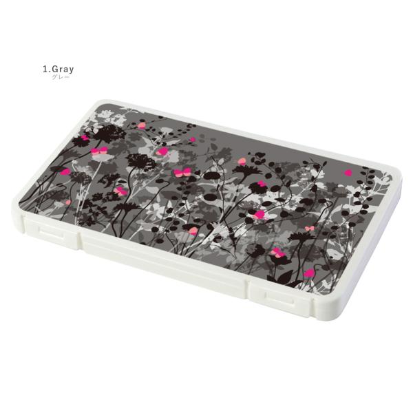 マスクケース 日本製 抗菌 持ち運び 軽量 コンパクト 花 蝶々 フラワー バタフライ ボタニカル ...