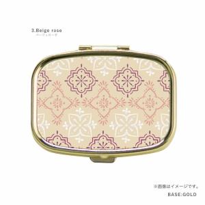 ピルケース アクセサリーケース アイラッシュケース 名入れ ミラー付き
