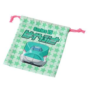新幹線コップ袋 [はやぶさ かがやき ドクターイエロー] (はやぶさ (緑色))の商品画像