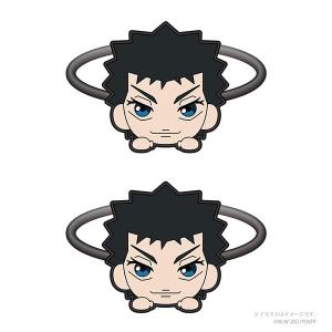 グレイ パーカー サービス 弱虫ペダル GLORY LINE ヘアゴム vol.2 泉田 塔一郎 約44×60×10mm PVC ポリエステル