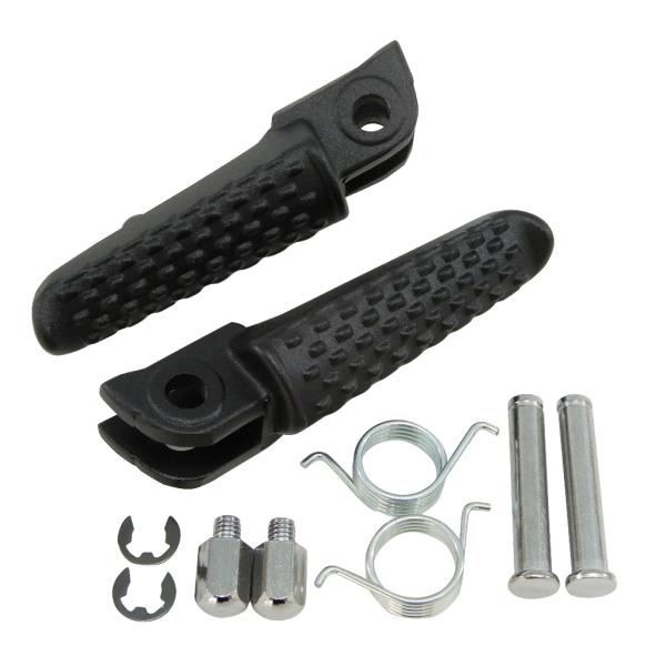 互換品 ステップ フロント 黒 つや消し HORNET,ホーネット,NS-1,NSR250R,NSR...