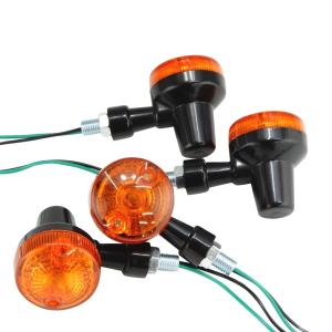 互換品 GSウインカー オレンジ 4個 Zウインカー 旧車 バイク 大きな