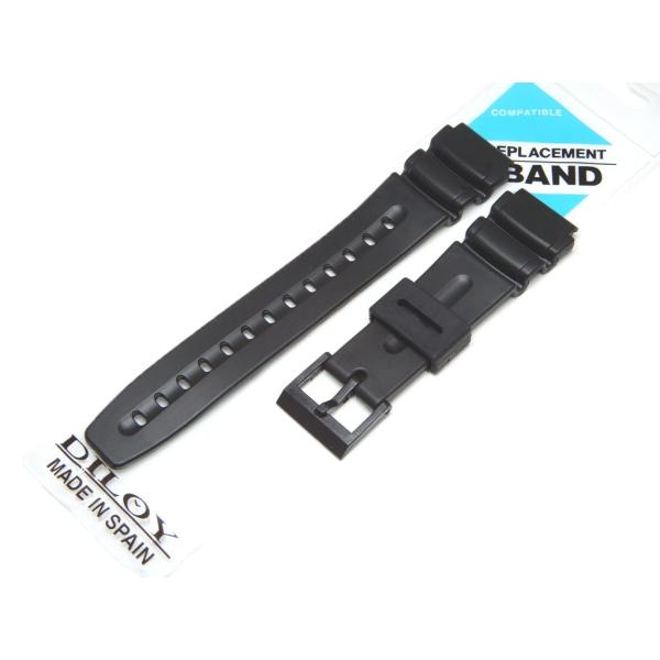互換品 スペイン Diloy 20mm カシオ 腕時計ベルト 338H2,交換バンド,ディロイ,ウレ...