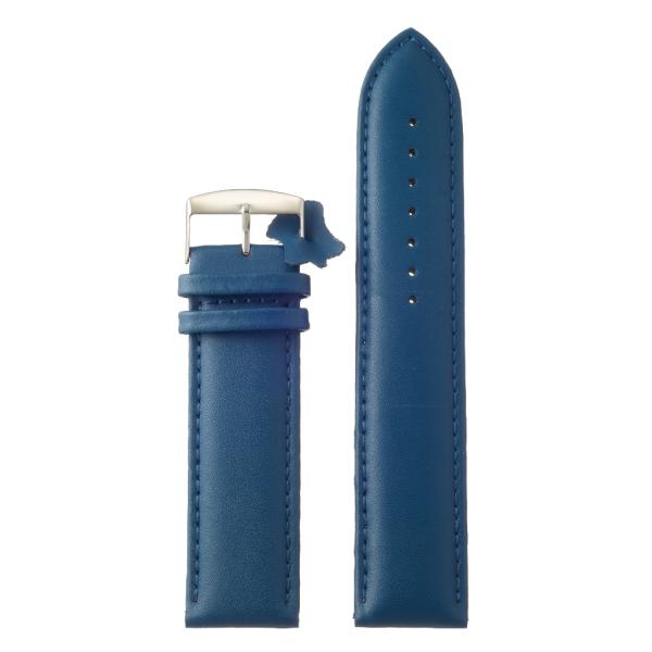 Diloy 24mm ロングサイズ レザー 腕時計ベルト 302 エッセンシャル バンド 本革(マリ...