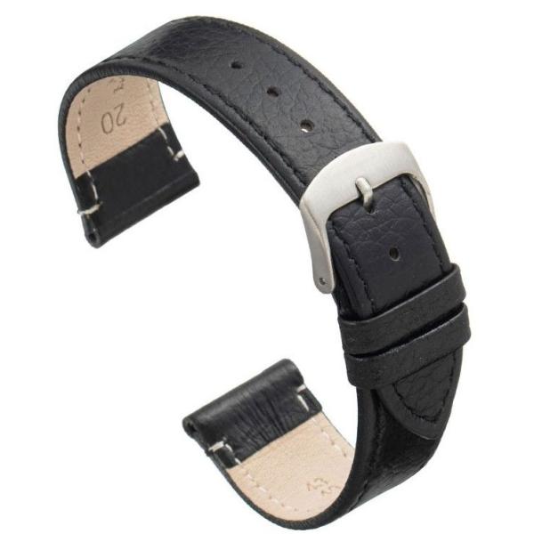 Diloy 腕時計ベルト 12mm イタリアン カーフレザー ステッチ Ref.86フラット 本革 ...