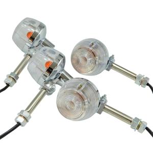 ホンダ（HONDA） CB400F CB750F 純正タイプ メッキ ウインカー クリア