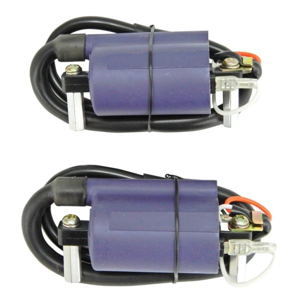 ポイント点火式 旧車 イグニッションコイル 2個 カワサキ Z250FT,Z250LTD,Z400,...