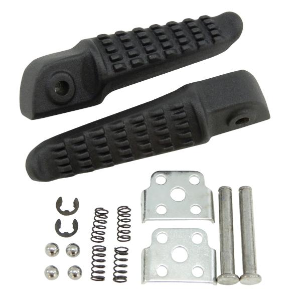 互換品 タンデム ステップ ZX-10R ZX-12R Z750 Z800 Z1000 つや消しブラ...