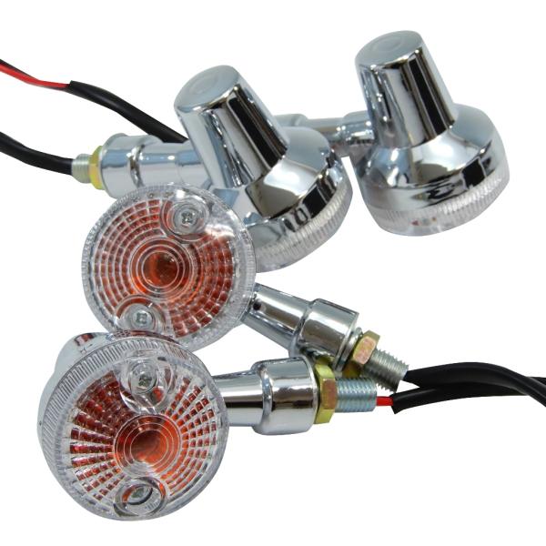 GS ミニ ウインカー 汎用 Z2タイプ クリア 4個