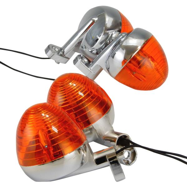 互換品 デメキン ウインカー オレンジ 4個 TL50 イーハトーブTL125S シャリィ CF50...