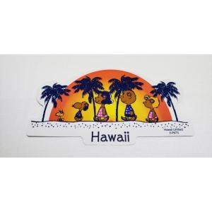 Moni モニ ホノルル ハワイ限定 日焼けスヌーピー ステッカー スヌーピー　送料無料！(2)