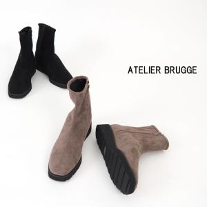 ATELIER BRUGGE（アトリエブルージュ） サンダル Fur cross sandals
