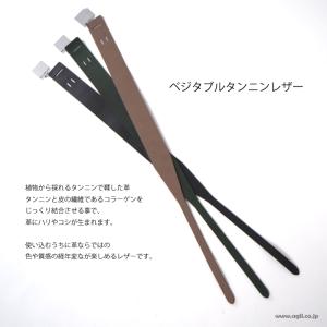 本革 サッシュベルト 日本製 牛革レザー レデ...の詳細画像5
