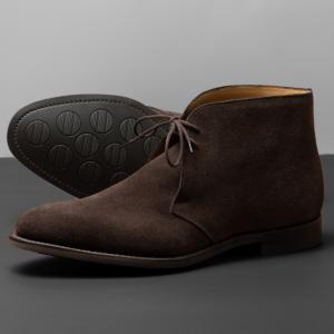 クロケット&ジョーンズ/CROCKETT&JONES ブーツ メンズ LAST379/ウィズE アップトン スエード チャッカブーツ  UPTON-0024｜agio-aj