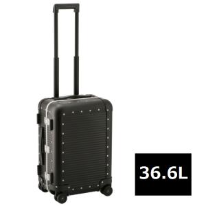 エフピーエム/FPM キャリーバッグ メンズ 36.6L SPINNER 53 A053-15 機内持ち込み スーツケース CAVIAR BLACK A15053-0001-915｜agio-aj