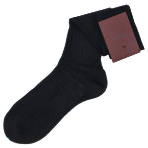 【SALE】ジョンロブ/JOHN LOBB 靴下 メンズ LONG COTTON SOCKS ソックス NAVY YSOC02L-0015-5A｜agio-aj