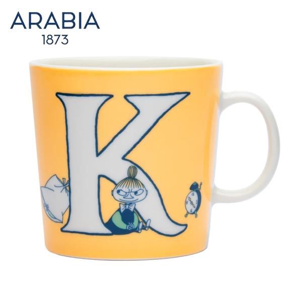 ムーミン アラビア アルファベットコレクション Ｋ マグカップ 400ml MOOMIN ARABI...