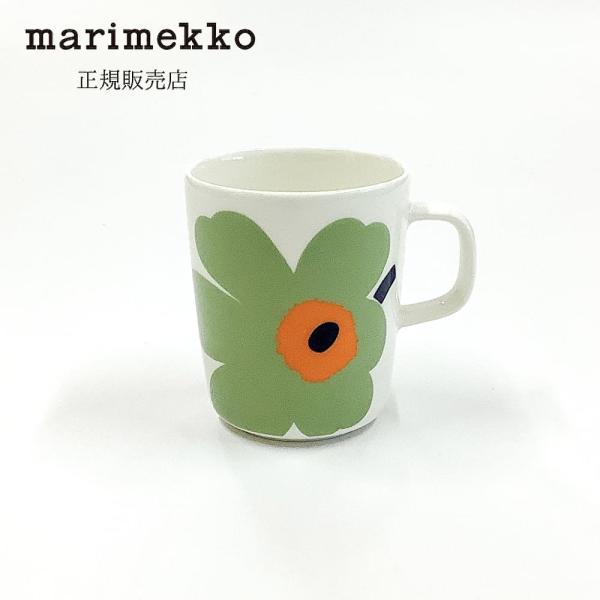 【1個販売・単品】 マリメッコ　マグカップ　Unikko（ウニッコ） 250ml　Aタイプ　オレンジ...