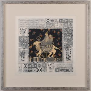 山本容子 絵画 銅版画 絵 エッチング アクアチント インテリア