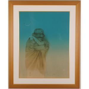 坂本善三 門 抽象画 絵画 リトグラフ 版画 インテリア コレクション