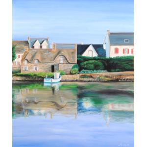 パリ 風景画 絵画 フランス モンマルトルの丘 水彩画 藤森悠二
