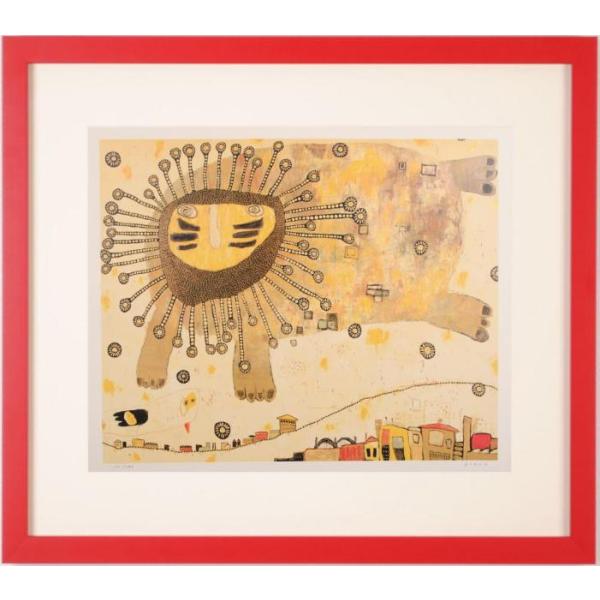 呉亜沙 イリュージョン 絵画 インテリア プレゼント コレクション 開店祝い 新築祝い シルクスクリ...