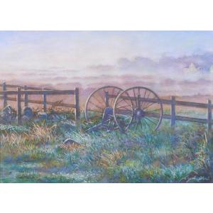 ジェニファー・マークス ポメグラネイトコーヴ 海 絵画 風景画 シルク