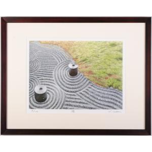 枯山水 絵画 日本庭園 和風 ジークレー