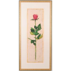 藤城清治 レフグラフ 「春のデュエット」 四季のメルヘン春