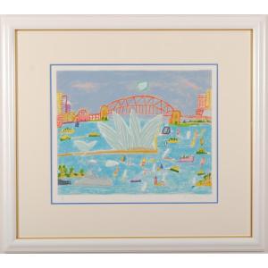 キャロル・コレット サマーデイ・2 インテリア 絵画 風景画 銅版画 手