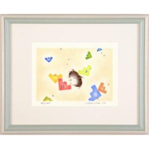 絵画 ヒロ、ヤマガタ ハイビスカス 版画 シルクスクリーン : 古都-京都