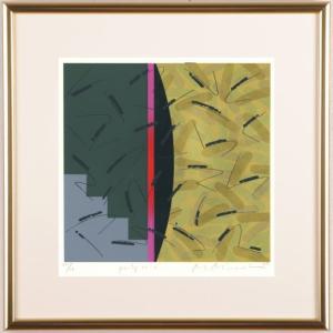 渡辺俊明 南蛮人図 インテリア 絵画 墨彩画 一点物 和風 プレゼント