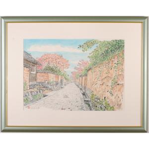 熊本 絵画 風景画 天草 絵 世界遺産 水彩画 ジークレー 版画 内藤謙一