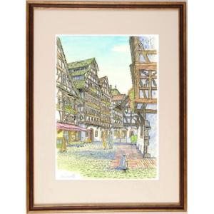 熊本 絵画 風景画 天草 世界遺産 絵 水彩画 ジークレー 版画 内藤謙一