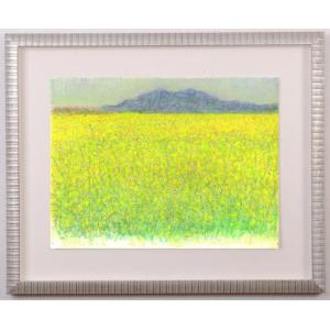 生月島 風景画 絵画 クレヨン画 長崎県平戸市 瀬崎正人 「大碆鼻灯台