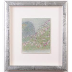 フランス 絵画 風景画 オンフルール 油絵 斉藤要 インテリア