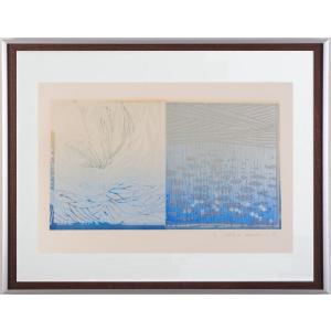 抽象画 絵画 モダンアート ナチュラルモダン 木版画 版画 シルク