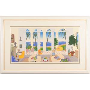 トーマス ・ マックナイト 「 アレフカンドラ 」シルクスクリーン